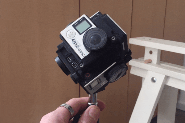 360 Grad Video Rig GoPro